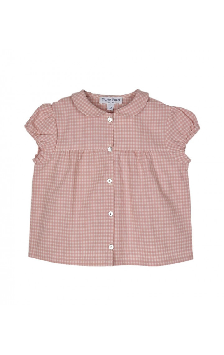 Blouse bébé en Liberty Madeleine