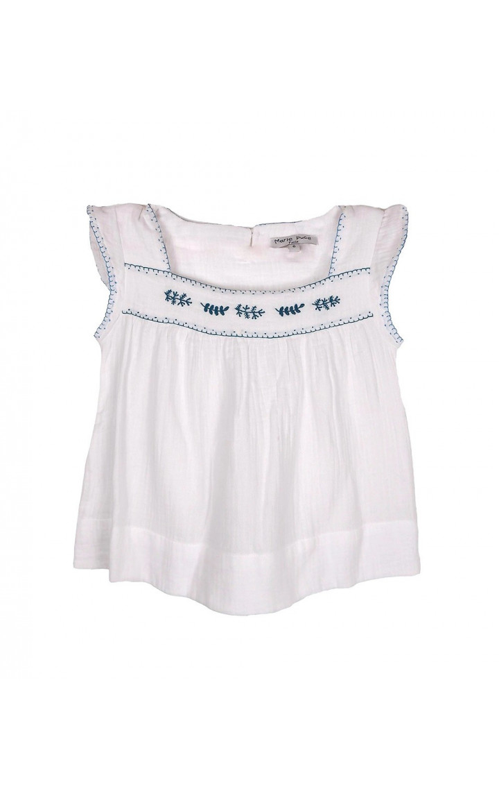 Blouse brodée Olivia