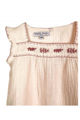 Blouse bébé brodée Olivia