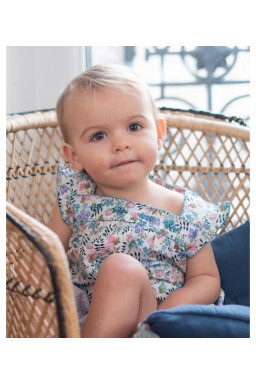 Blouse bébé brodée Olivia