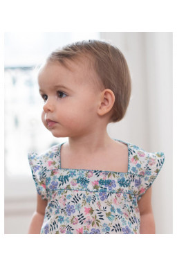 Blouse bébé brodée Olivia