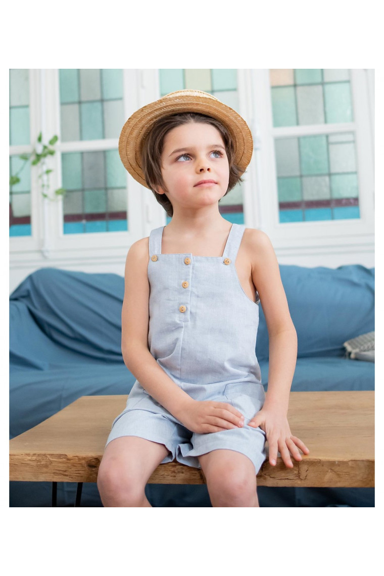 Salopette en chambray Teo