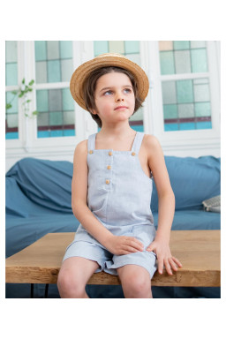 Salopette en chambray Teo