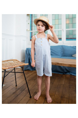 Salopette en chambray Teo