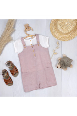 Salopette en chambray Teo