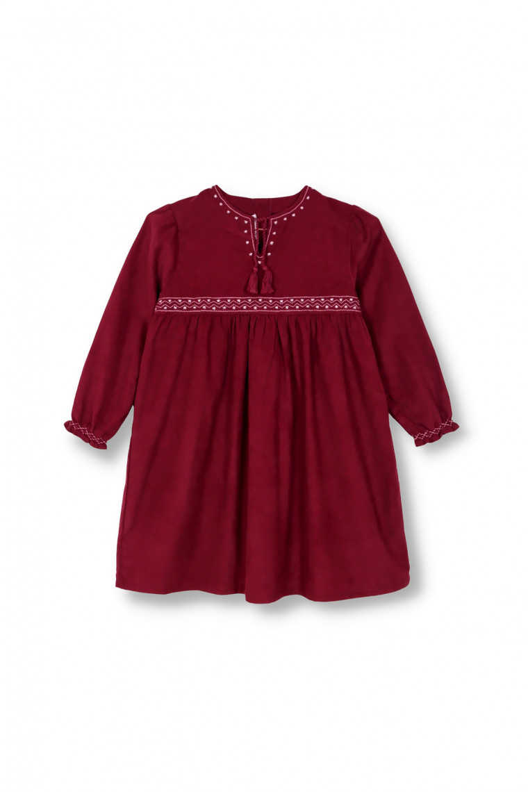 Eva hand emboidered girl dress