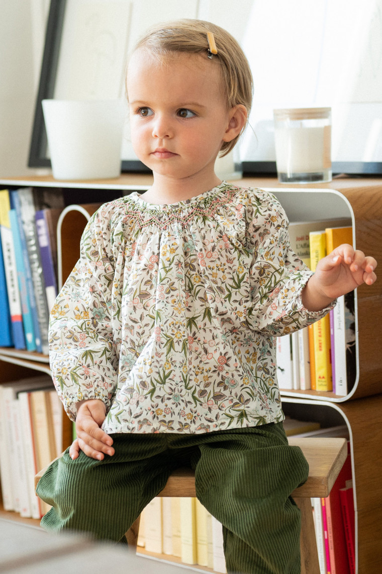 Livia baby blouse