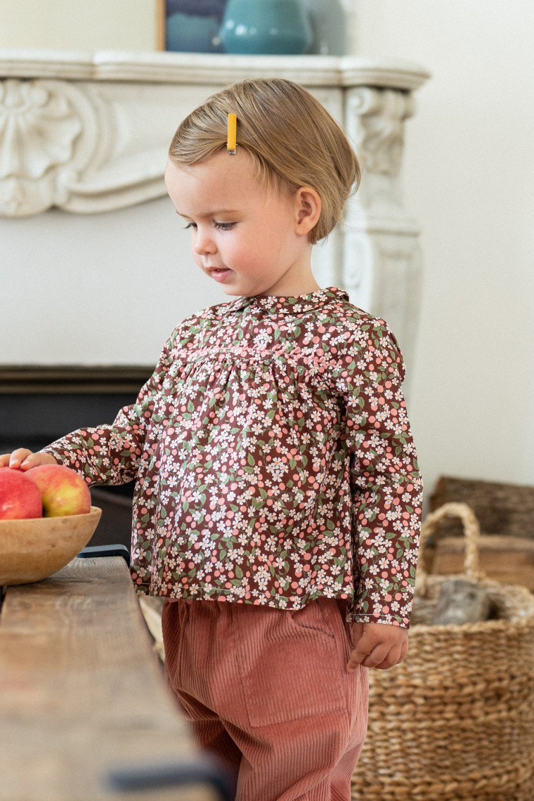 Maya baby blouse in Liberty