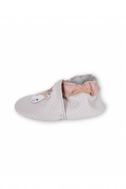 Baby leather slippers by Robeez