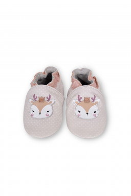 Baby leather slippers by Robeez