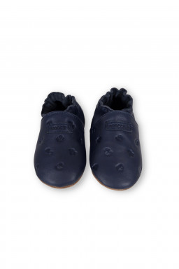 Baby leather slippers by Robeez