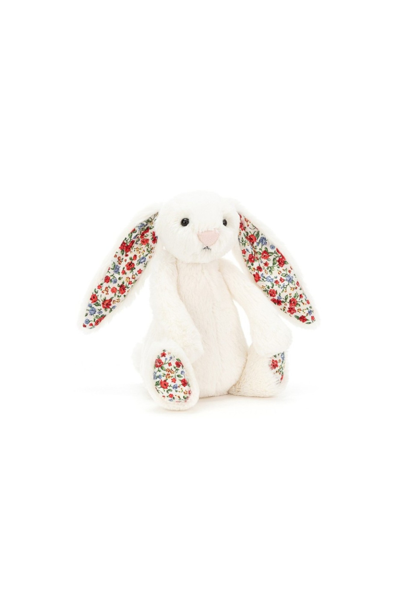 Peluche lapin liberty médium couleur beige