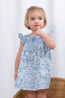 Paula baby dress in Liberty