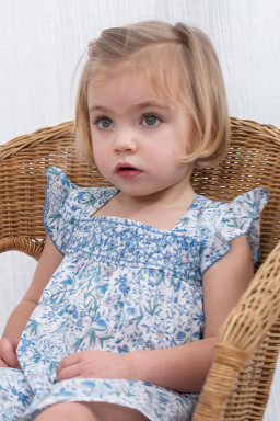 Paula baby dress in Liberty