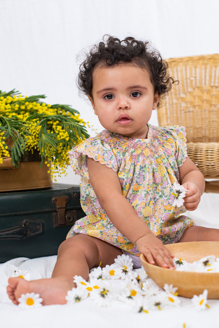 Paloma baby blouse in Liberty