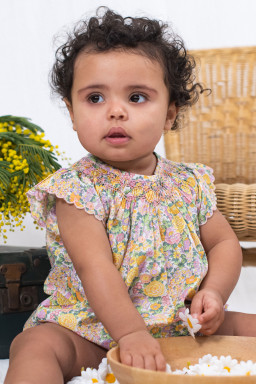 Paloma baby blouse in Liberty
