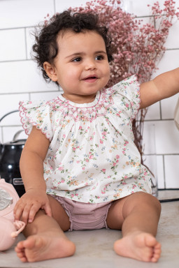 Paloma baby blouse in Liberty