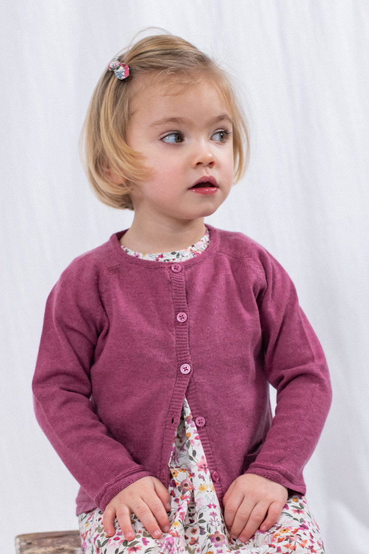 Loulou cardigan for babies