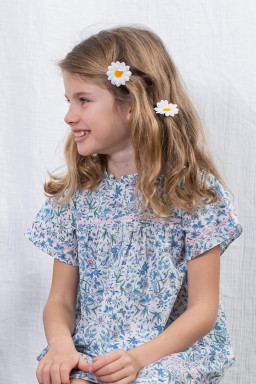 Anita dress for girl in Liberty