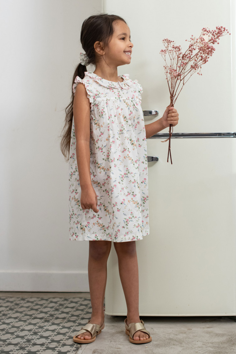 Charline dress for girl in Liberty