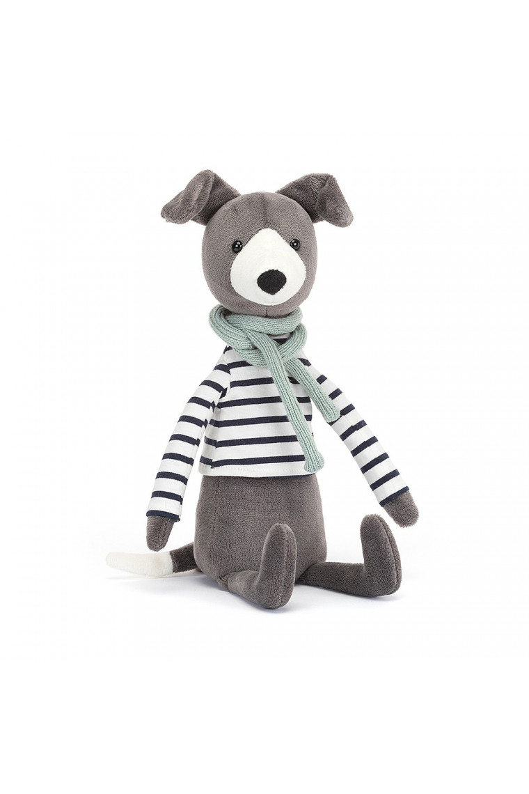 Peluche Beatnik Buddy whippet de Jellyca