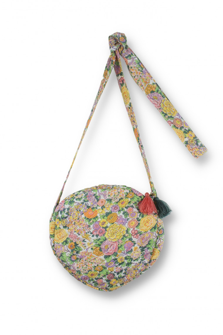 Round bag in Liberty
