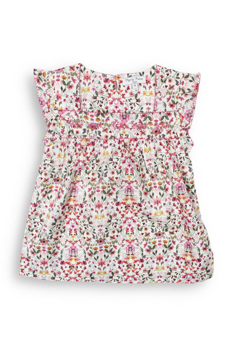 blouse fille en Liberty