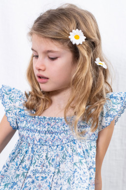 Rosa smocked dress in Liberty