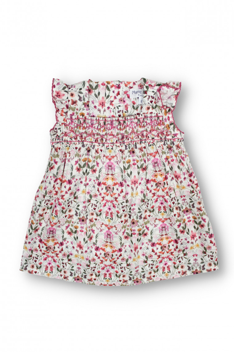 Paula baby dress in Liberty