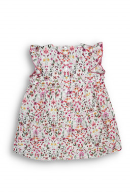 Paula baby dress in Liberty