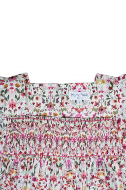 Rosa smocked dress in Liberty