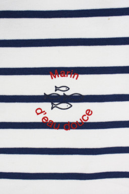 Marin d'eau douce tee-shirt marinière