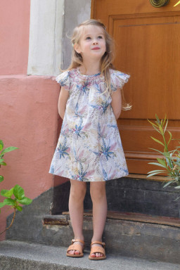 Stella smocked dress in Liberty