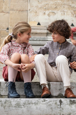Corine blouse for girl in Liberty