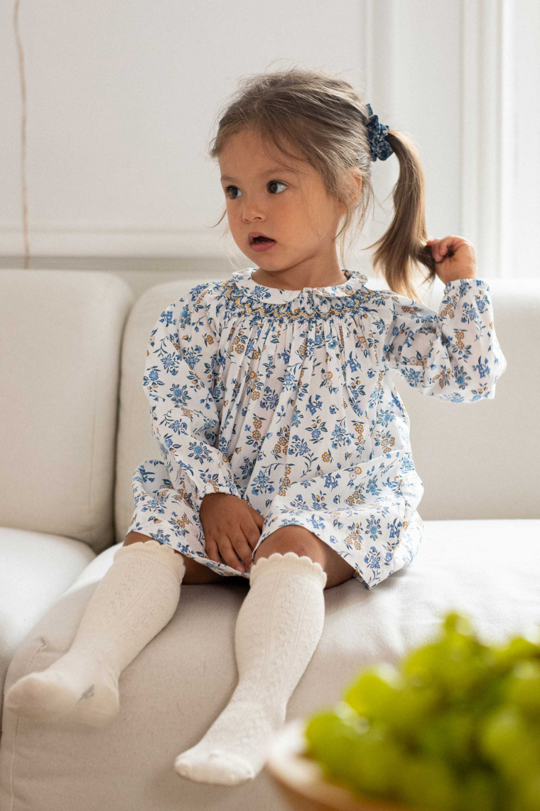 robe bébé en Liberty