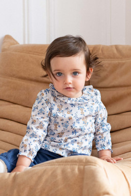 Bulle Baby blouse in Liberty