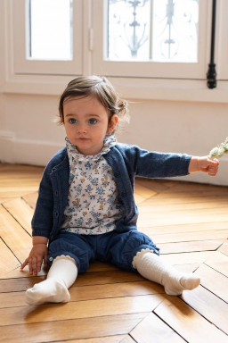 Bulle Baby blouse in Liberty