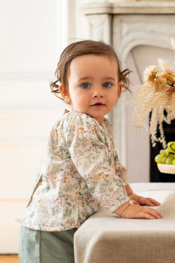 Livia baby blouse