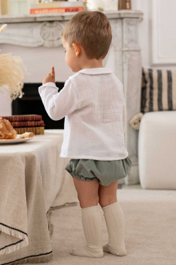 bloomer pour bébé en velours