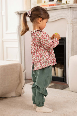 pantalon bébé en velour