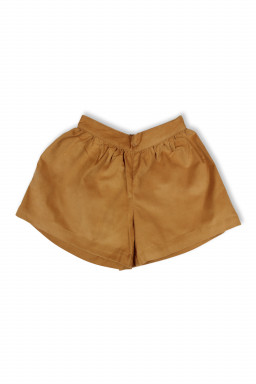 Jupe culotte pour fille en velours