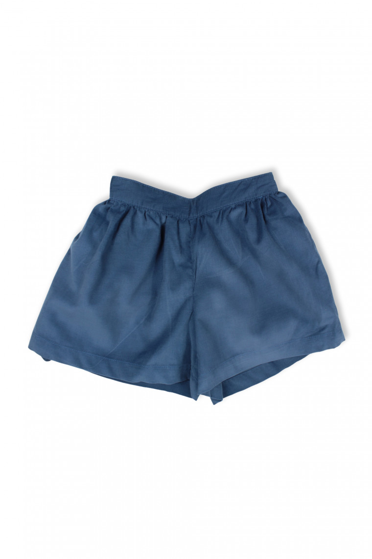 Jupe culotte pour fille en velours