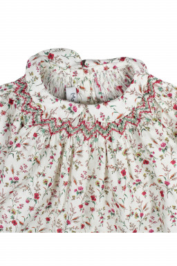 Robe bébé en Liberty Melanie