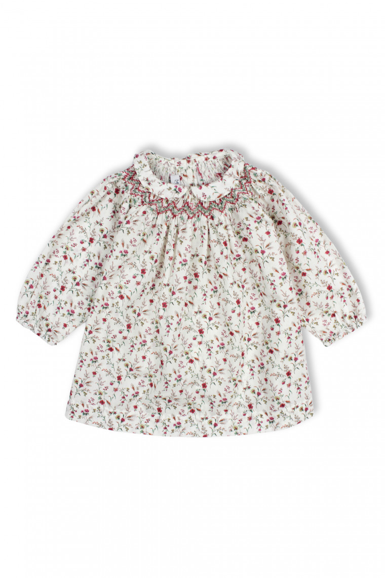 Robe bébé en Liberty