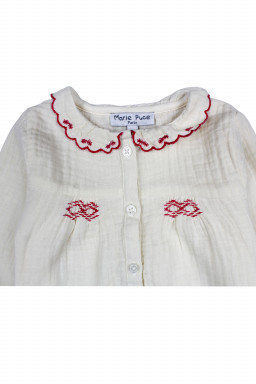 Corine blouse for baby