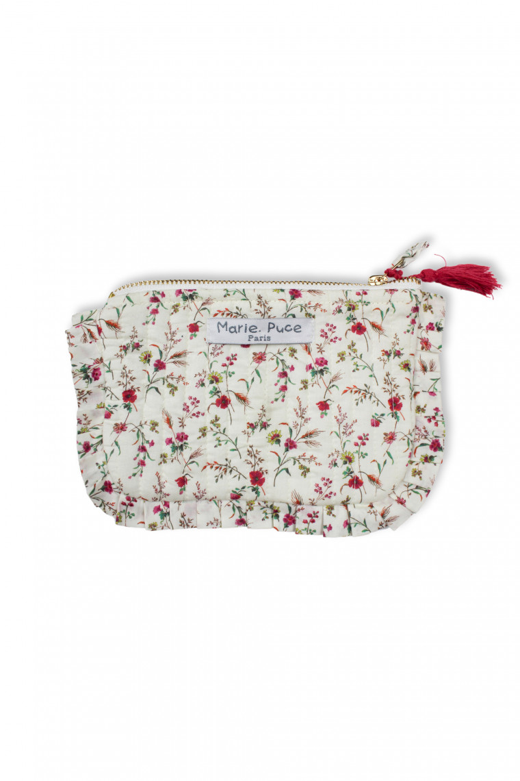 Pochette frou-frou en Liberty