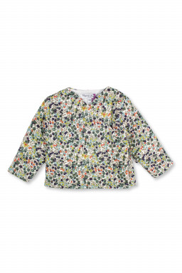Romy quilted wrap top