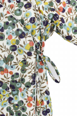 Romy quilted wrap top