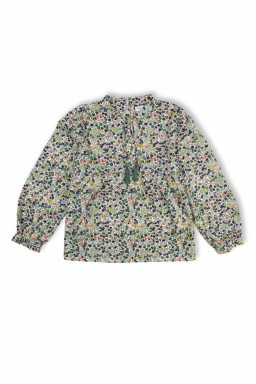 Blouse fille en Liberty Leonor