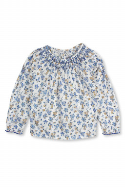 Alba blouse for girl in Liberty